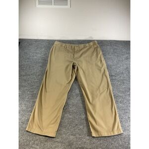Duluth Trading Co 100% Cotton Chino Pants Men's 44x30 Khaki Casual Workwear